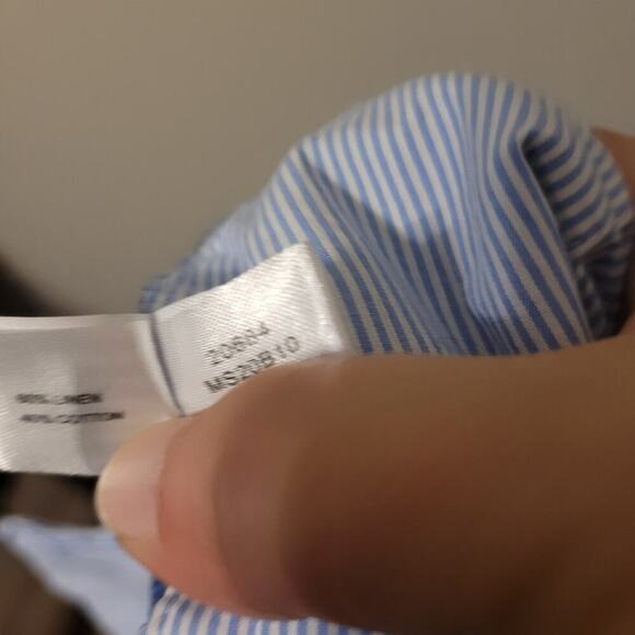 Peter Millar Mens Golf Chino Shorts Size 38‎ Blue Linen Blend Lightweight Preppy - Picture 7 of 8